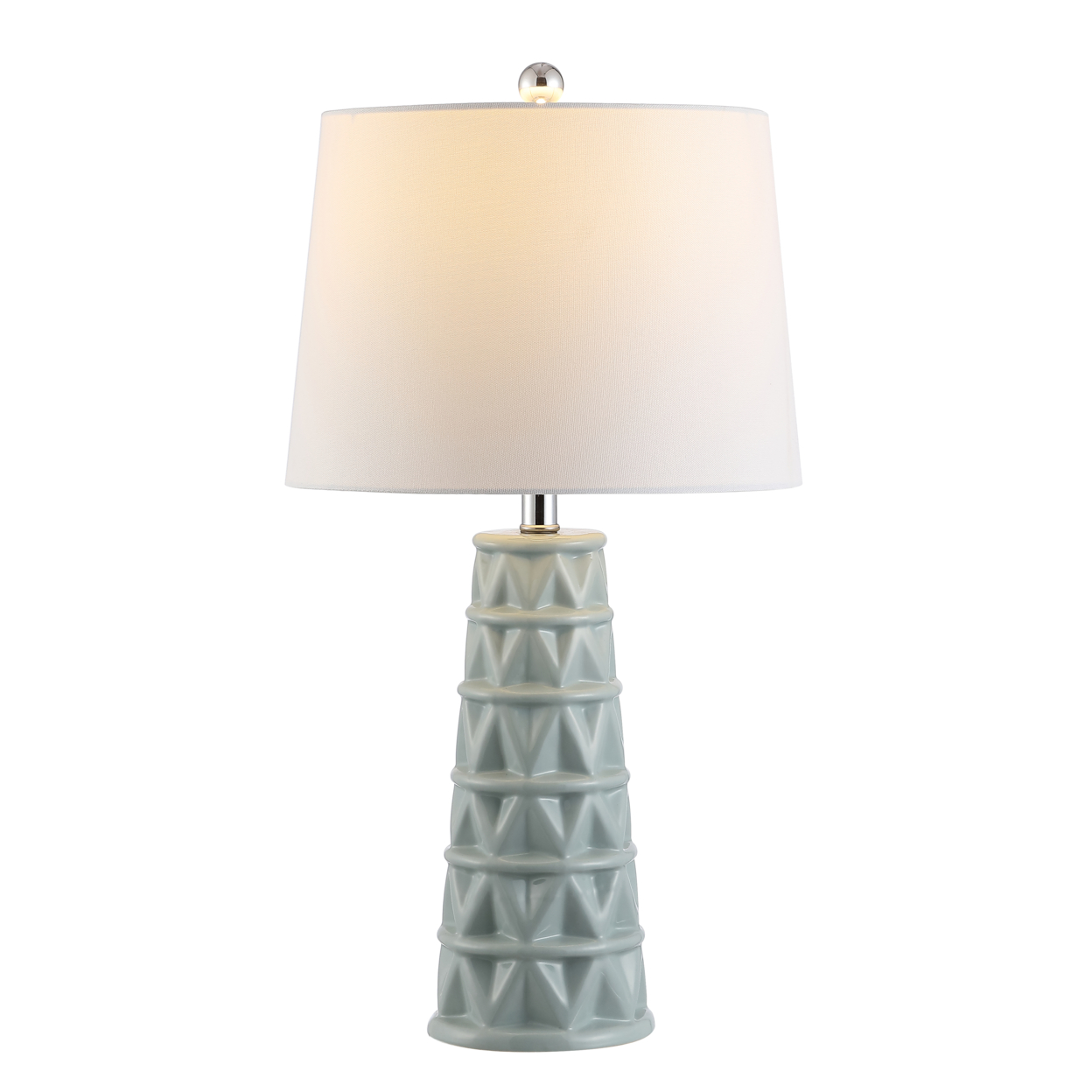 SAFAVIEH Velor Table Lamp (Set Of 2) , Blue ,