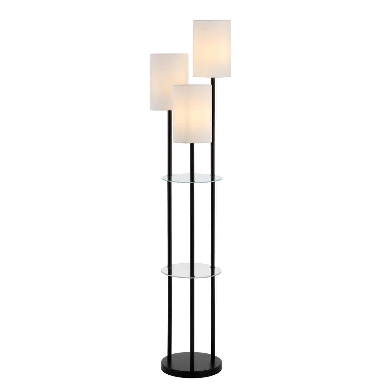SAFAVIEH Soren 62.5 Floor Lamp , Black ,