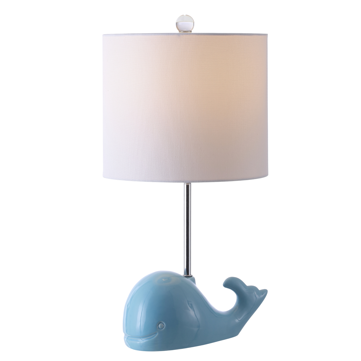 SAFAVIEH Walter Whale Lamp , Blue ,