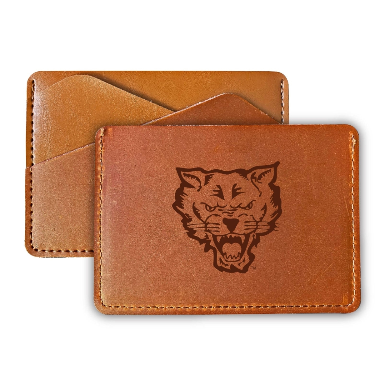 Fort Valley State University College Leather Card Holder Wallet
