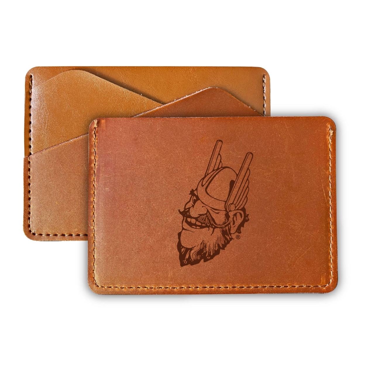 Idaho Vandals College Leather Card Holder Wallet
