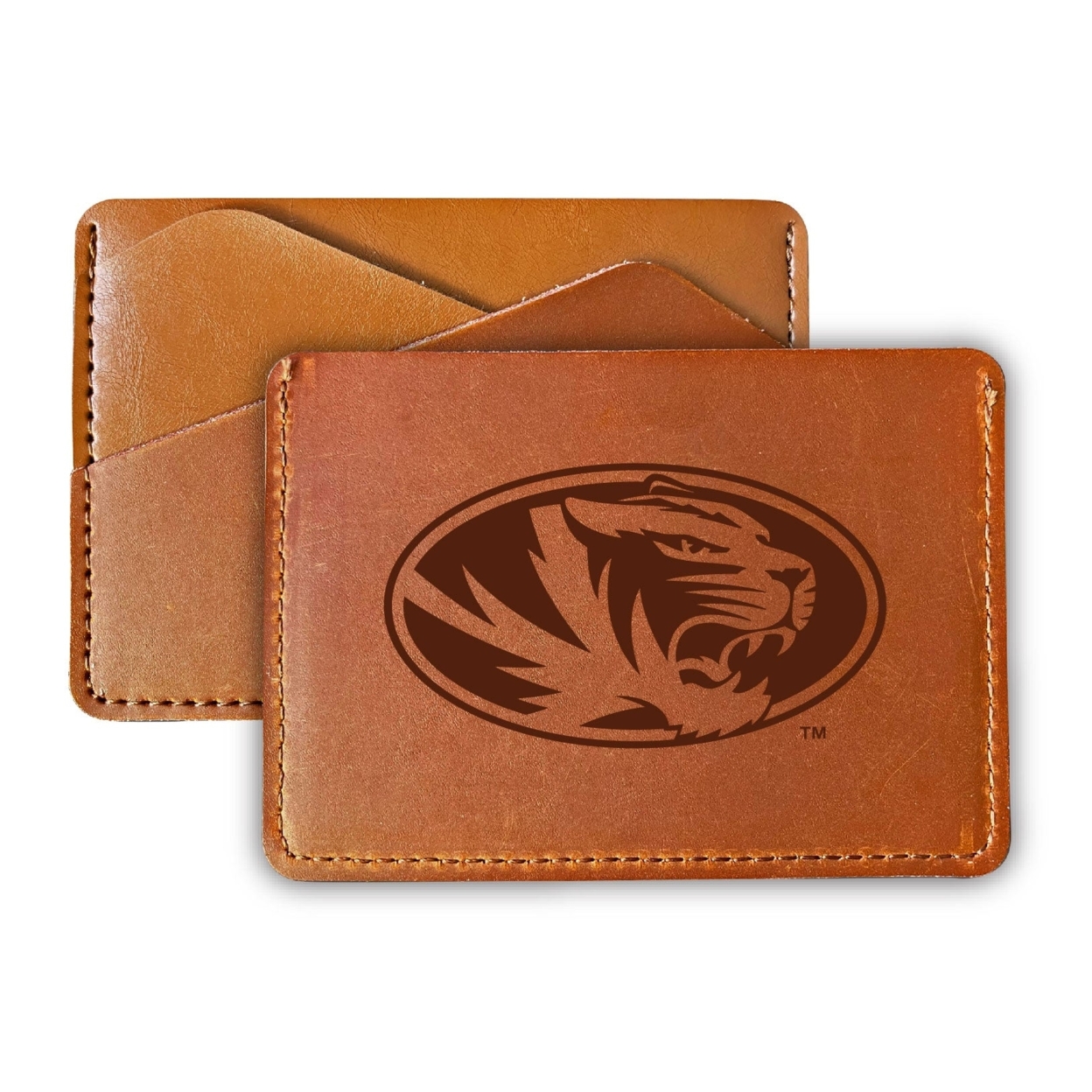 Missouri Tigers College Leather Card Holder Wallet