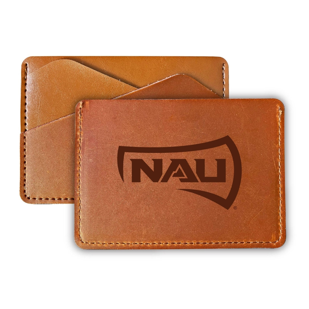 Northern Arizona University College Leather Card Holder Wallet