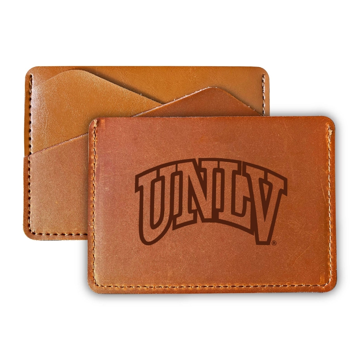 UNLV Rebels College Leather Card Holder Wallet