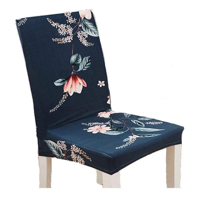 Chair Sofa Covers Stretchable Chair Covers Soft Chair Covers Flower Pattern Chair Protective Cover - Style 1, Six