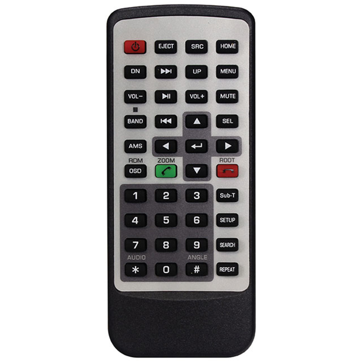 Power ACOUSTIK PD-623B 2-DIN DVD, CD/MP3, AM/FM Receiver 2/6.2' LCD & Bluetooth 4.0, Black