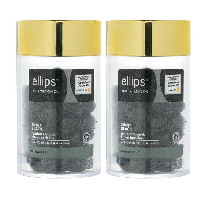 Ellips - Hair Vitamin Oil - Shiny Black(2x50capsules)