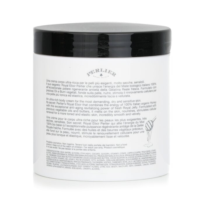 Perlier - Honey Miel Royal Jelly Revitalizing Body Cream(500ml/16.9oz)