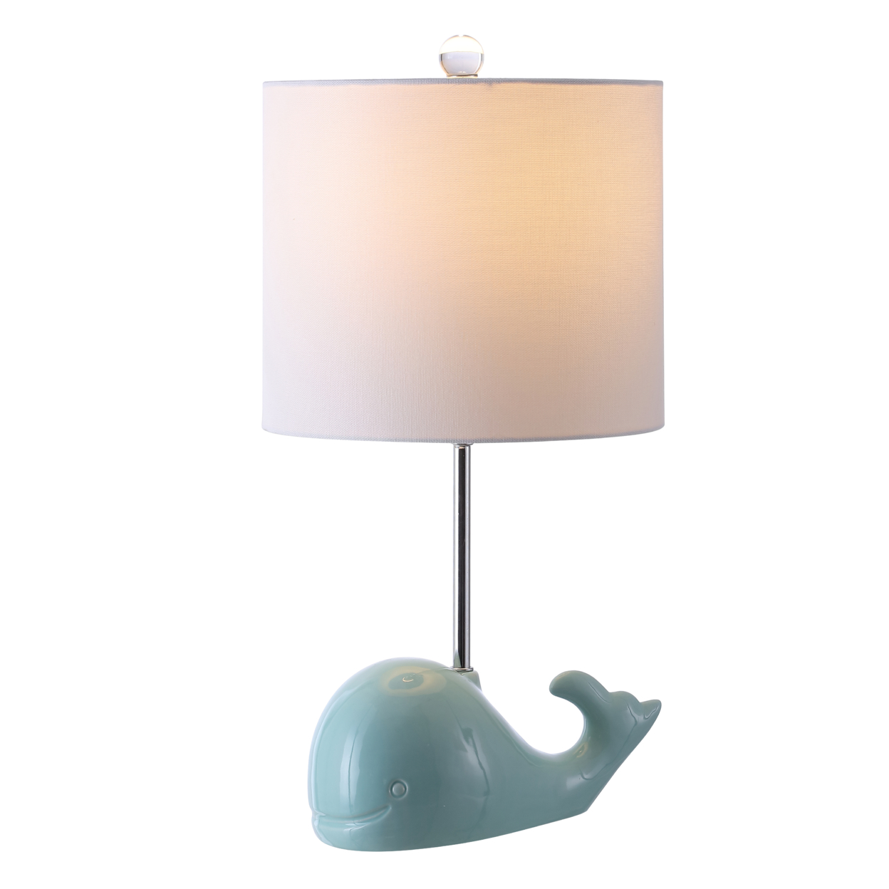 SAFAVIEH Walter Whale Lamp , Seafoam ,