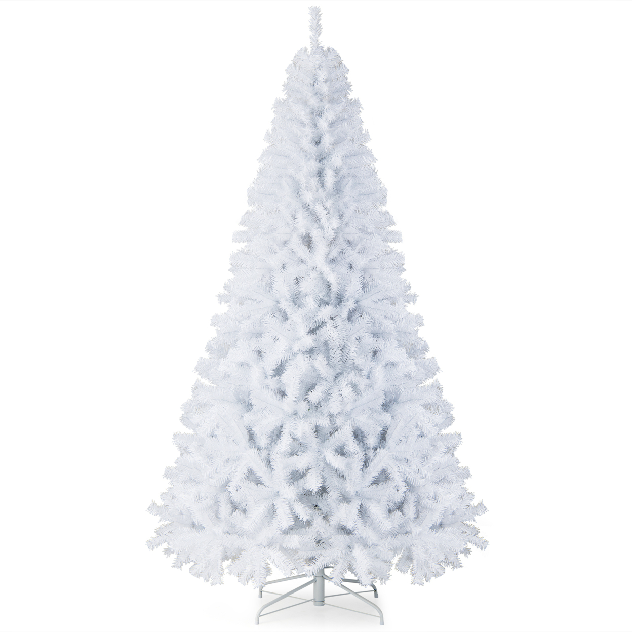 6ft/ 7.5ft/ 9ft White Christmas Tree Classic Pine Tree (White) - 7.5ft