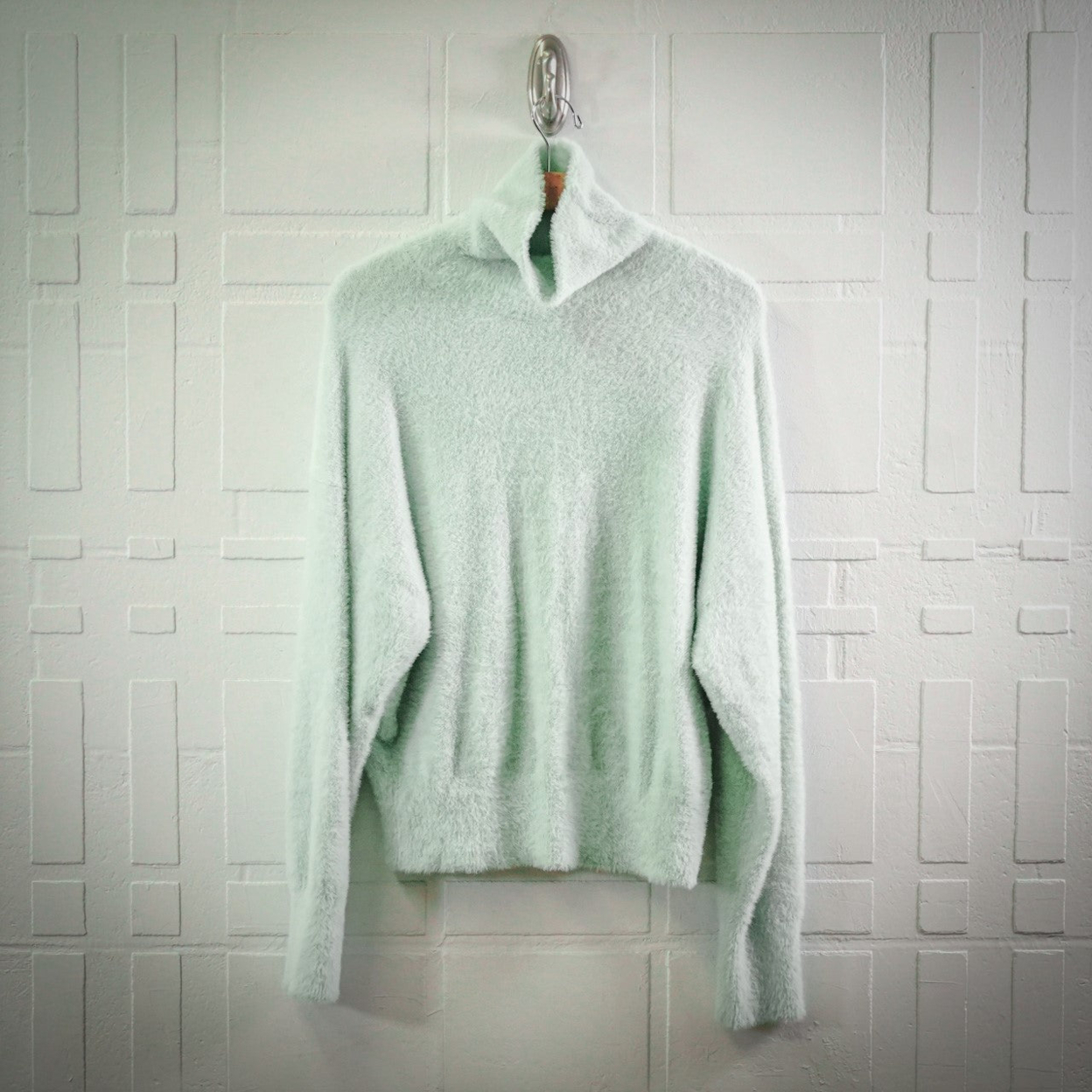 Ann Taylor Eyelash Turtleneck Sweater, L