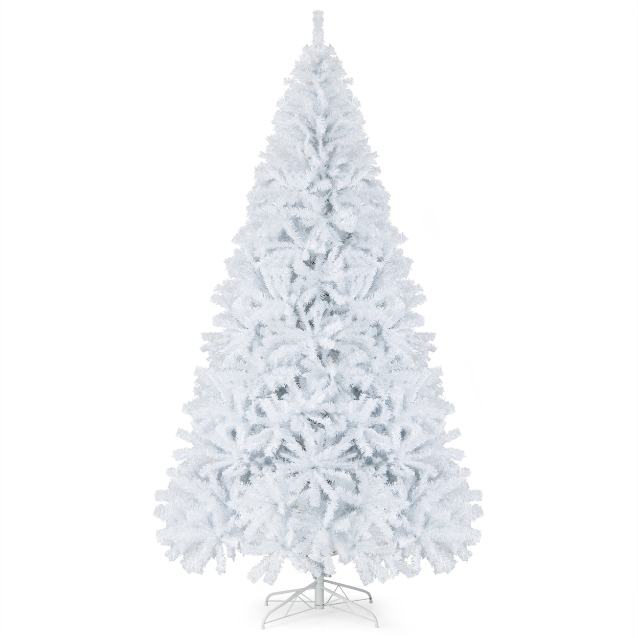 6ft/ 7.5ft/ 9ft White Christmas Tree Classic Pine Tree (White) - 9ft