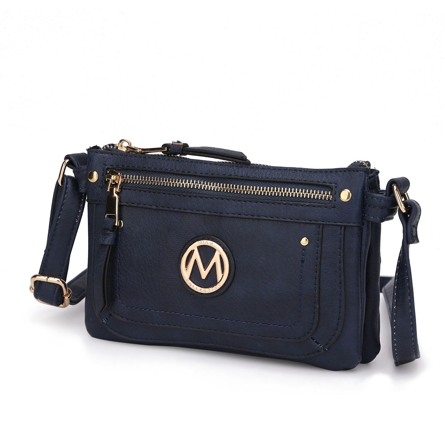 MKF Collection Elaina Crossbody Handbag By Mia K. - Navy