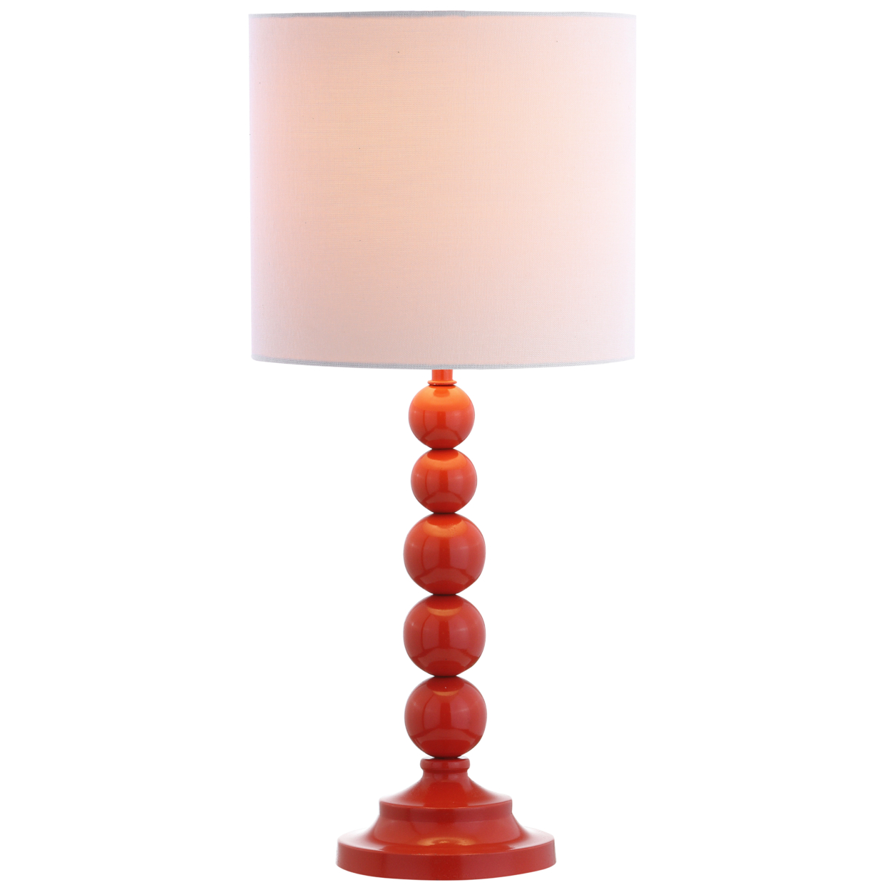SAFAVIEH Almeria Table Lamp , Orange ,