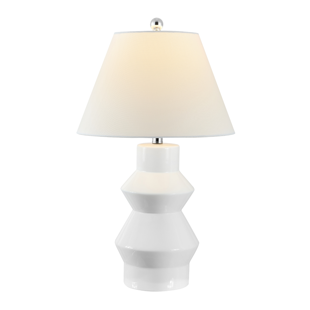 SAFAVIEH Larcia 25.5 Table Lamp , White ,