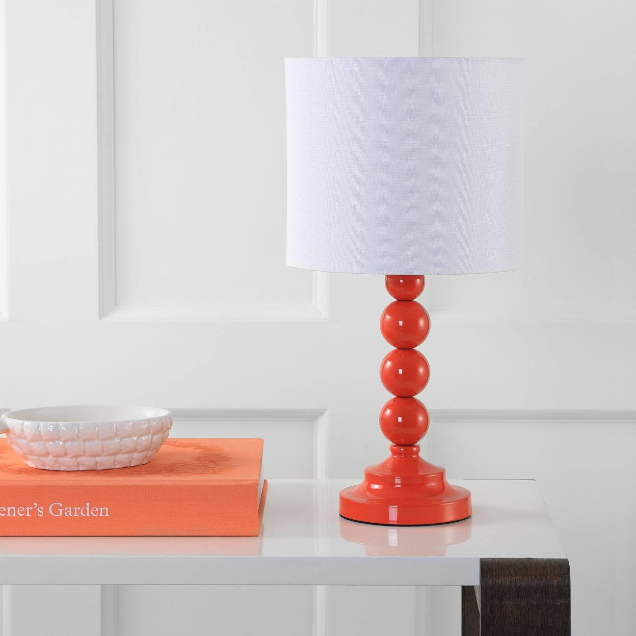 SAFAVIEH Almeria Table Lamp , Orange ,