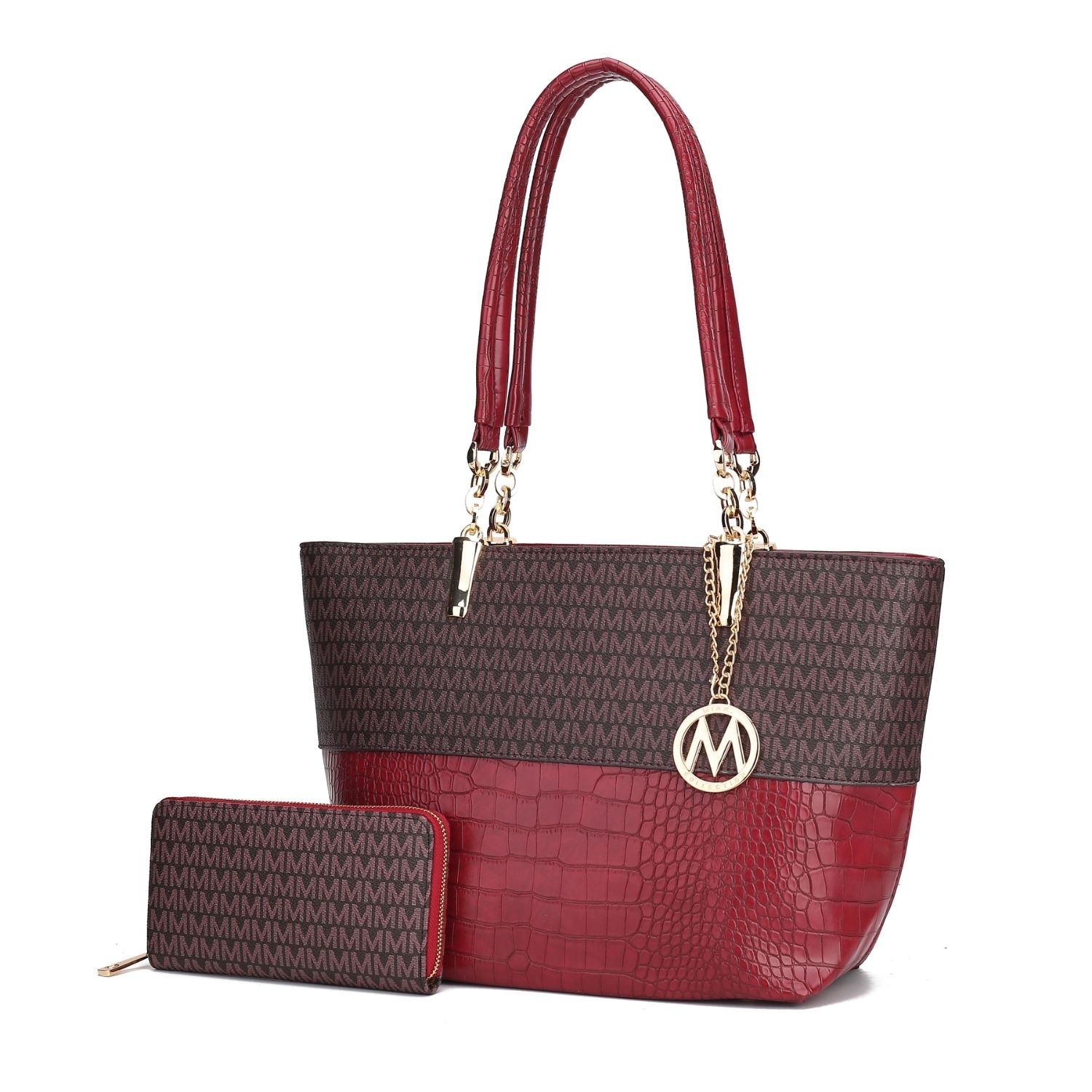 MKF Collection Sasha Tote Handbag By Mia K. - Red
