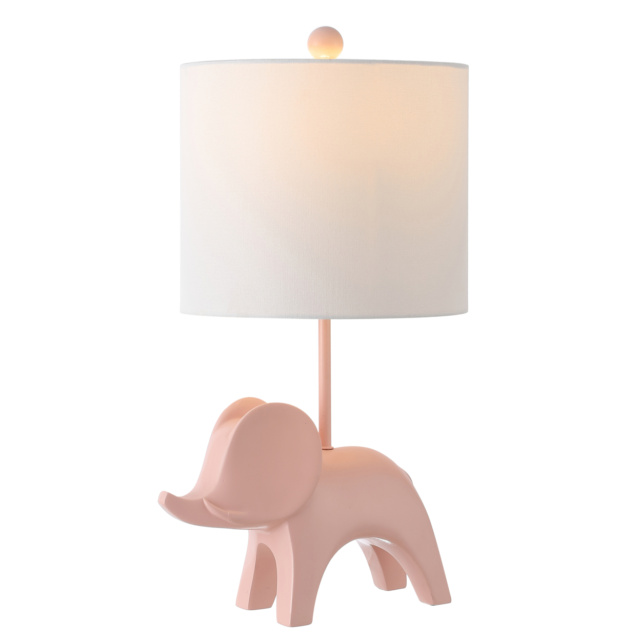 SAFAVIEH Ellie Elephant Lamp , Pink ,