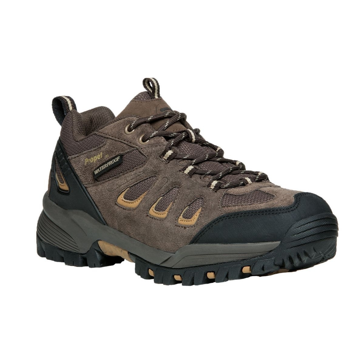 Propet Men's Ridge Walker Low Hiking Shoe Brown - M3598BR BROWN - BROWN, 16 3X-Wide