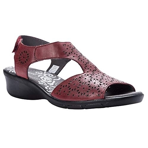 Propet Women's Winnie Sandal Red - WSX073LRED RED - RED, 6.5-B