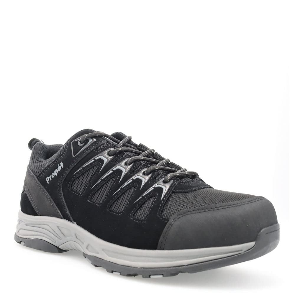 Propet Men's Cooper Hiking Shoe Black - MOA062MBLK BLACK - BLACK, 11.5
