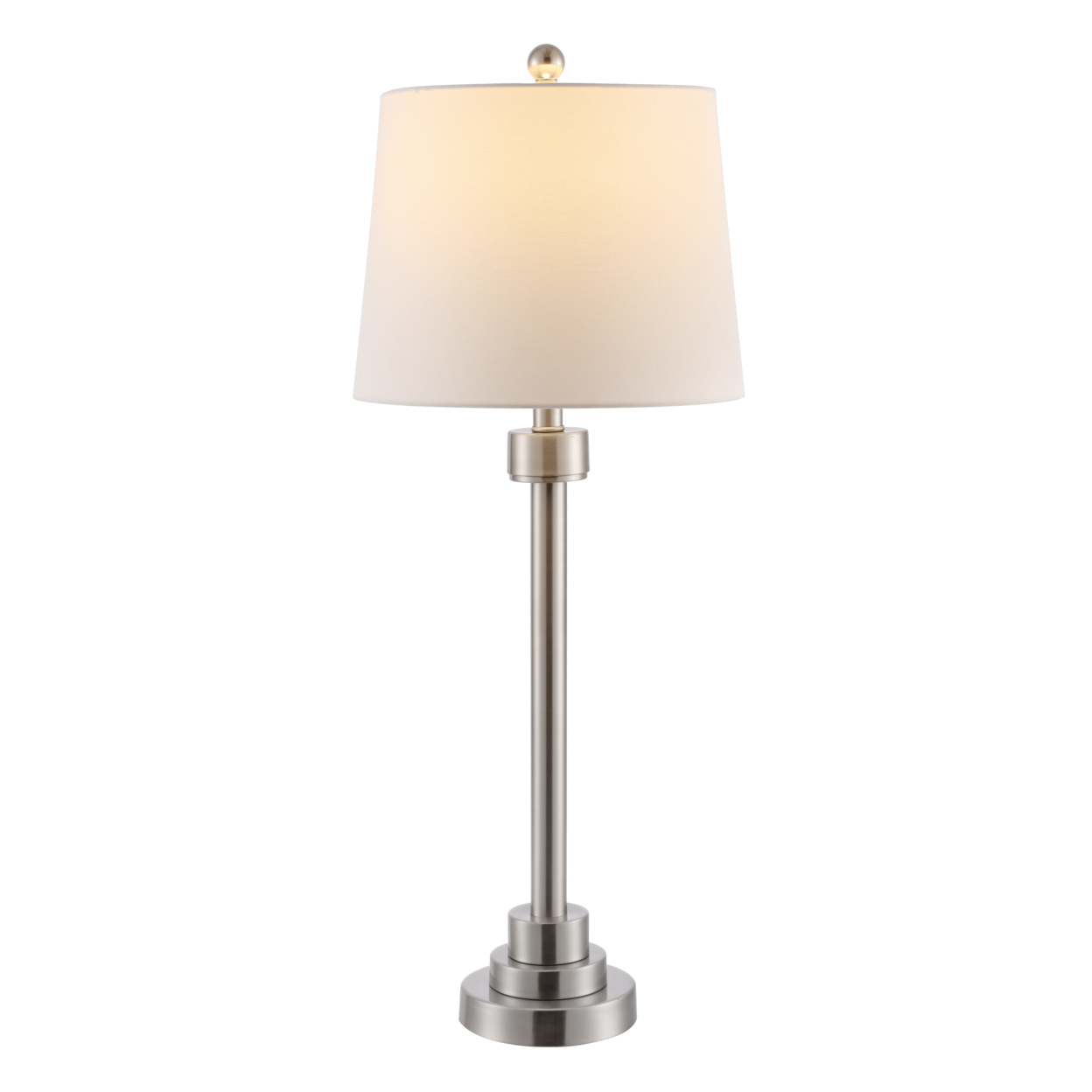 SAFAVIEH Baxter 32.5 Table Lamp , Nickle ,