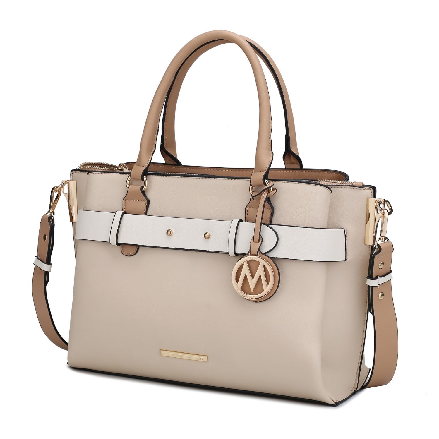 MKF Collection Jamie Satchel Handbag By Mia K - Pink