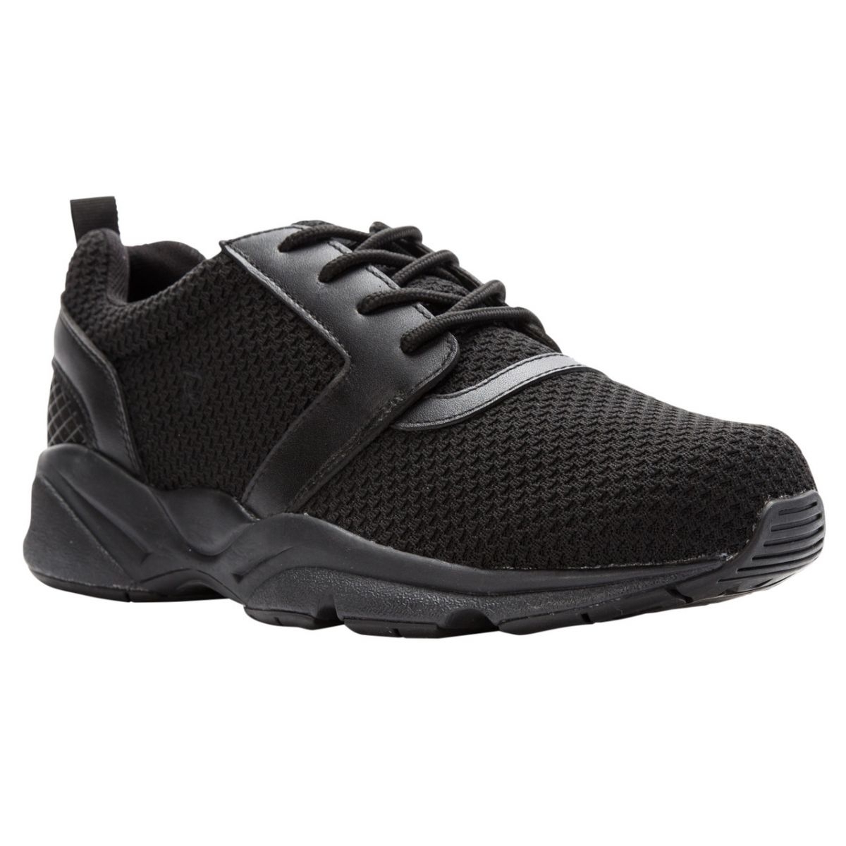 Propet Men's Stability X Walking Shoe Black - MAA012MBLK BLACK - BLACK, 10.5 N US