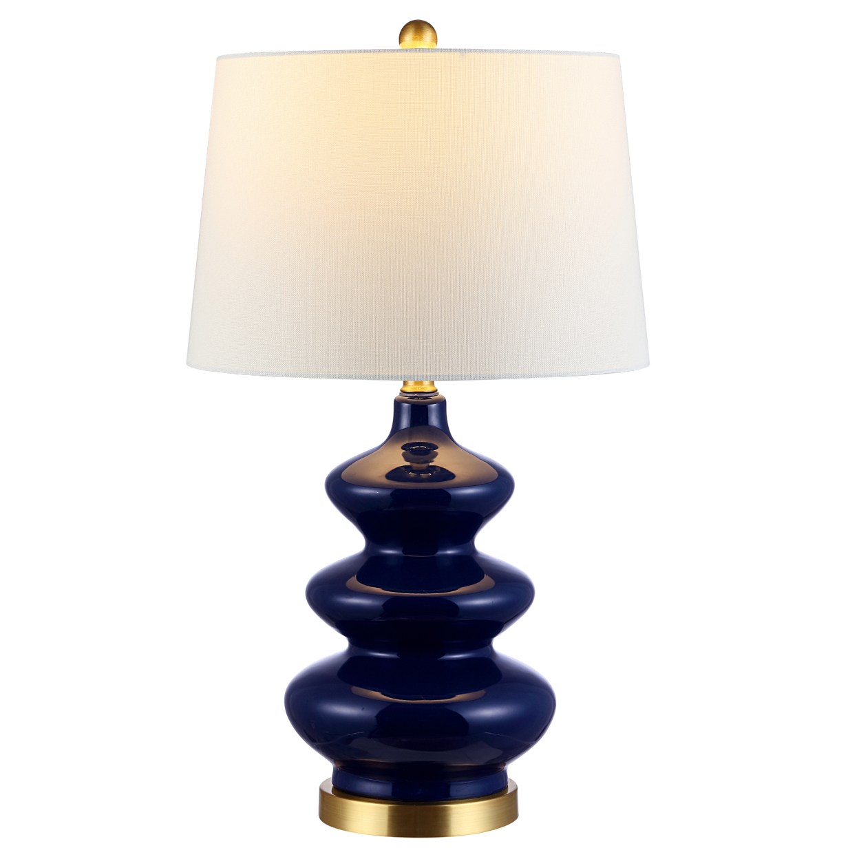 SAFAVIEH Brielle 26.5 Table Lamp , Navy ,