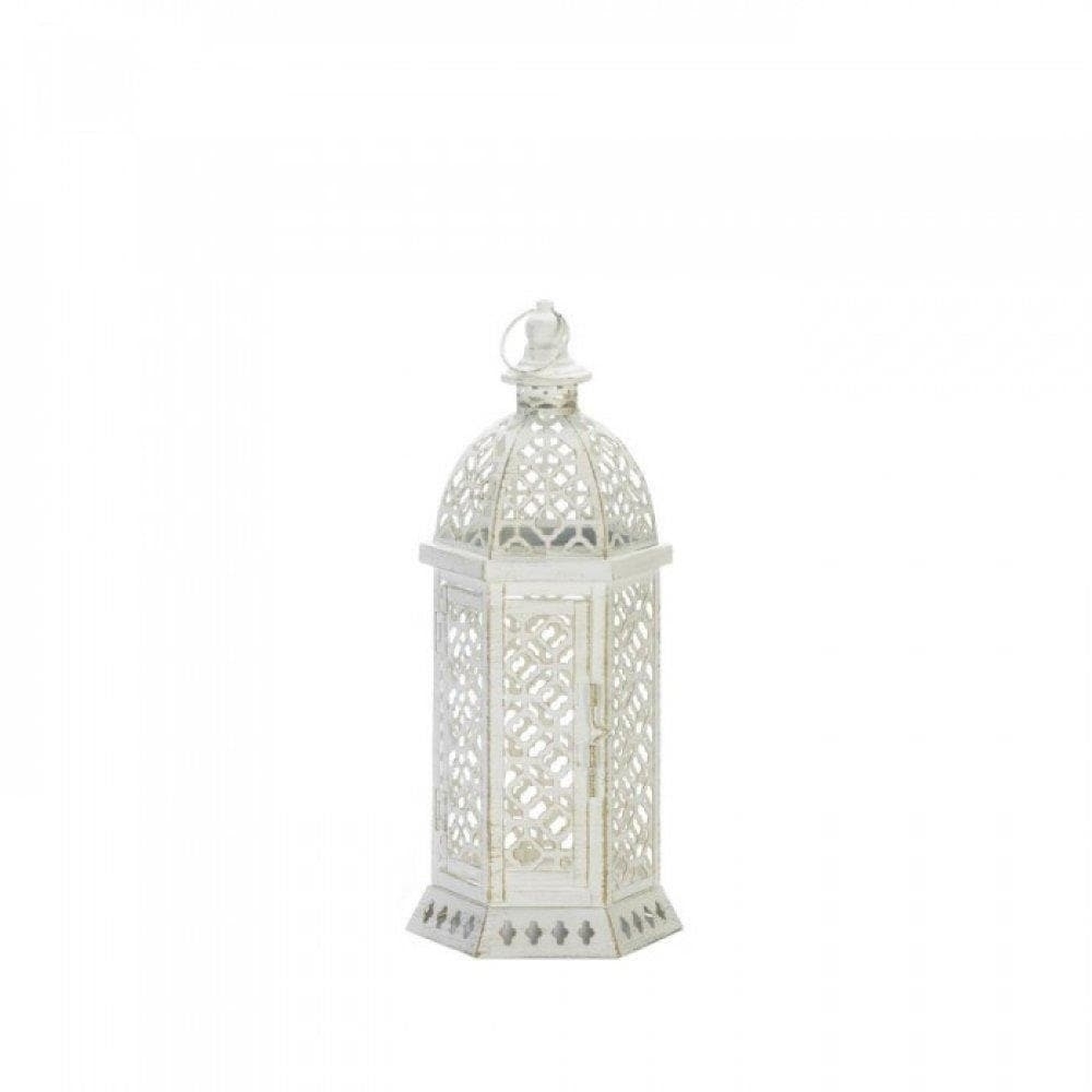 Small and Large Cutwork Hexagon Lanterns