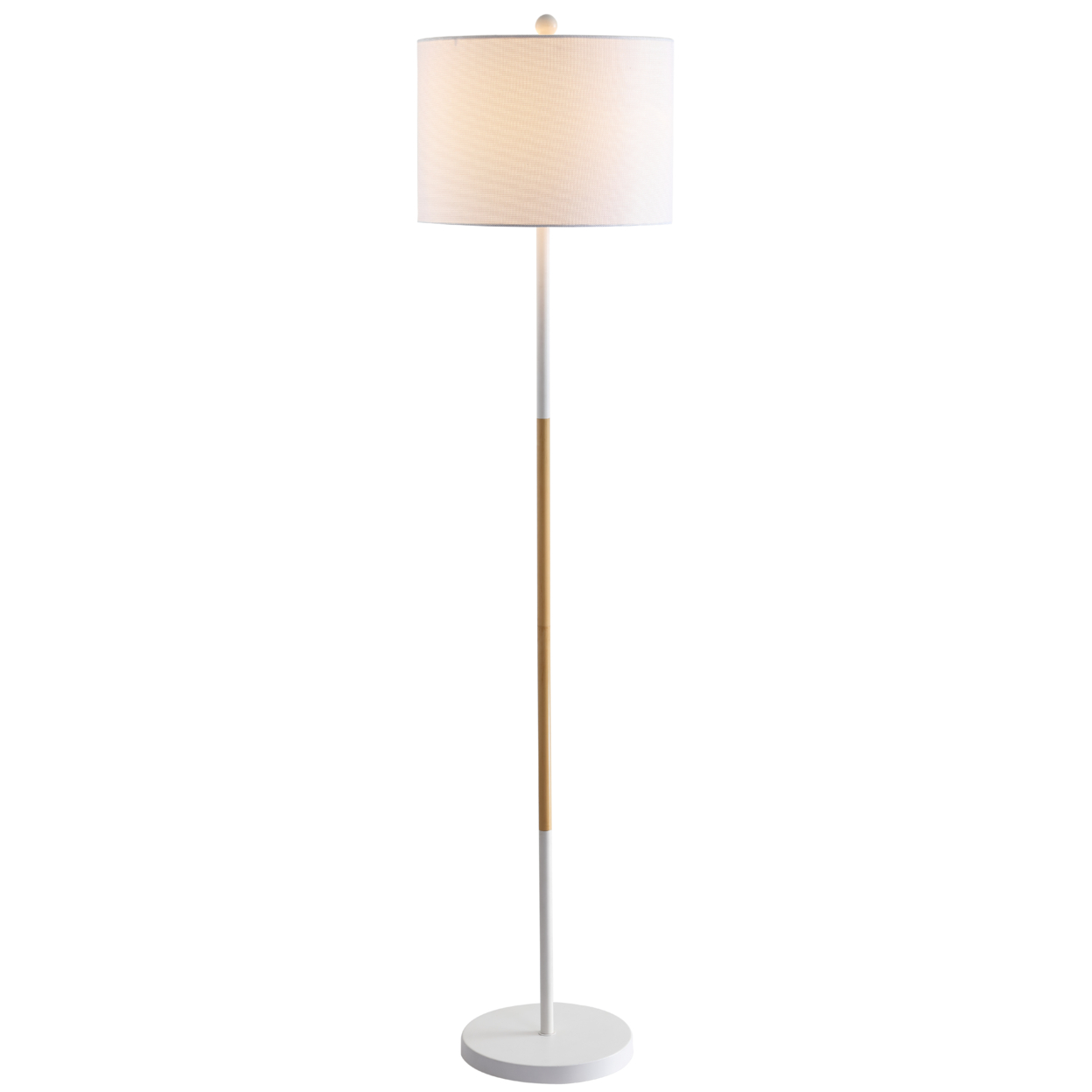 SAFAVIEH Melrose Floor Lamp , White ,