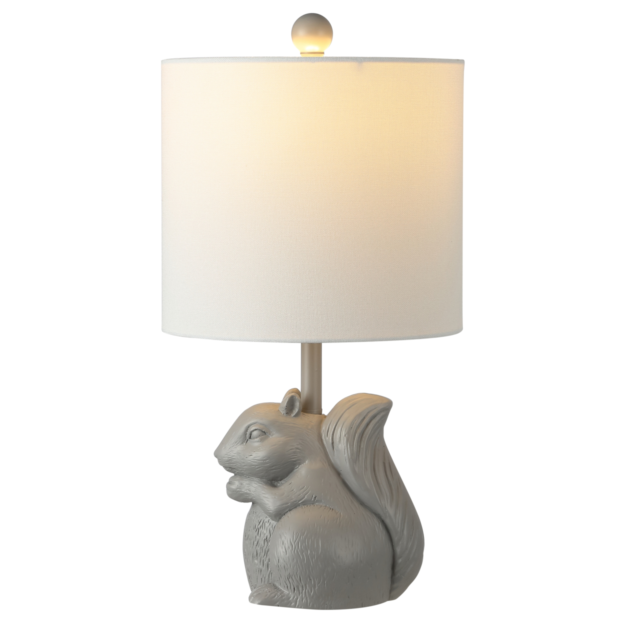 SAFAVIEH Sunny Squirrel Lamp , Grey ,
