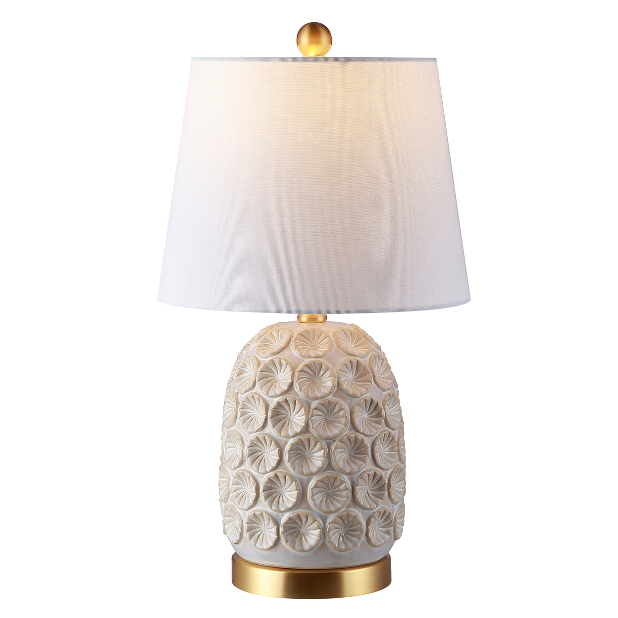 SAFAVIEH Lamson Table Lamp , White / Gold ,