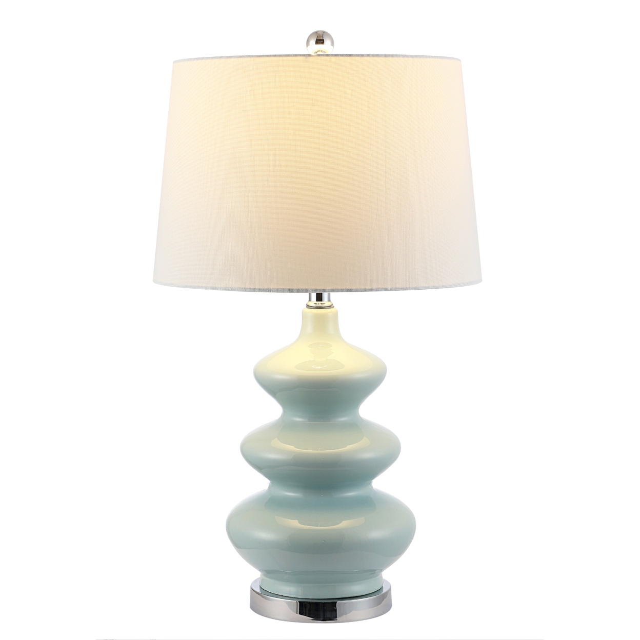 SAFAVIEH Brielle 26.5 Table Lamp , Blue ,