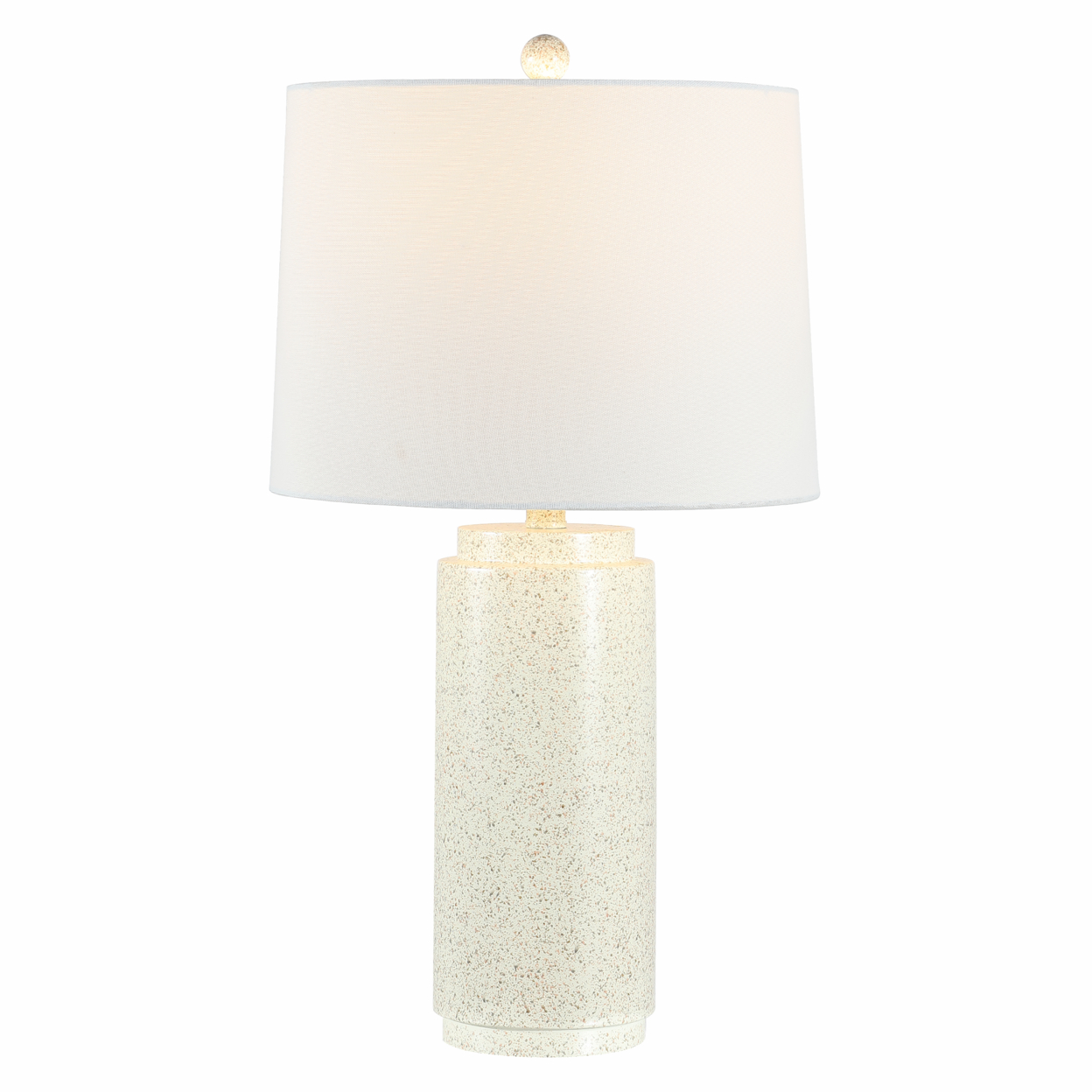 SAFAVIEH Silla 25.5 Table Lamp , White / Grey ,
