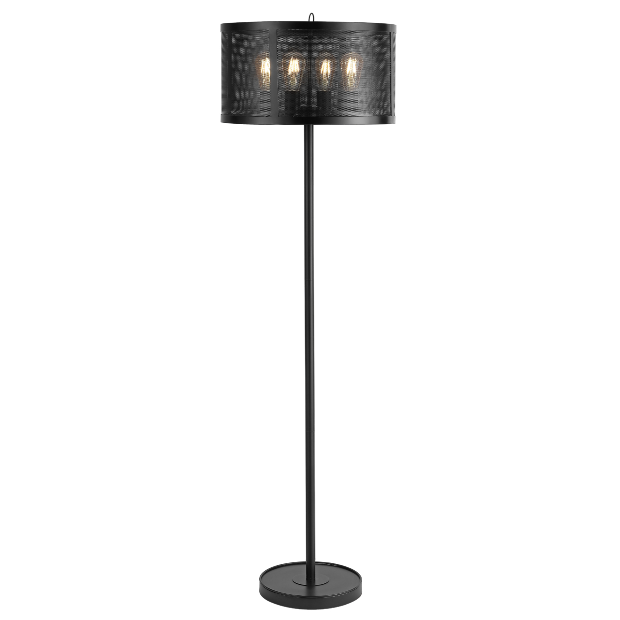 SAFAVIEH Vela Floor Lamp , Black ,