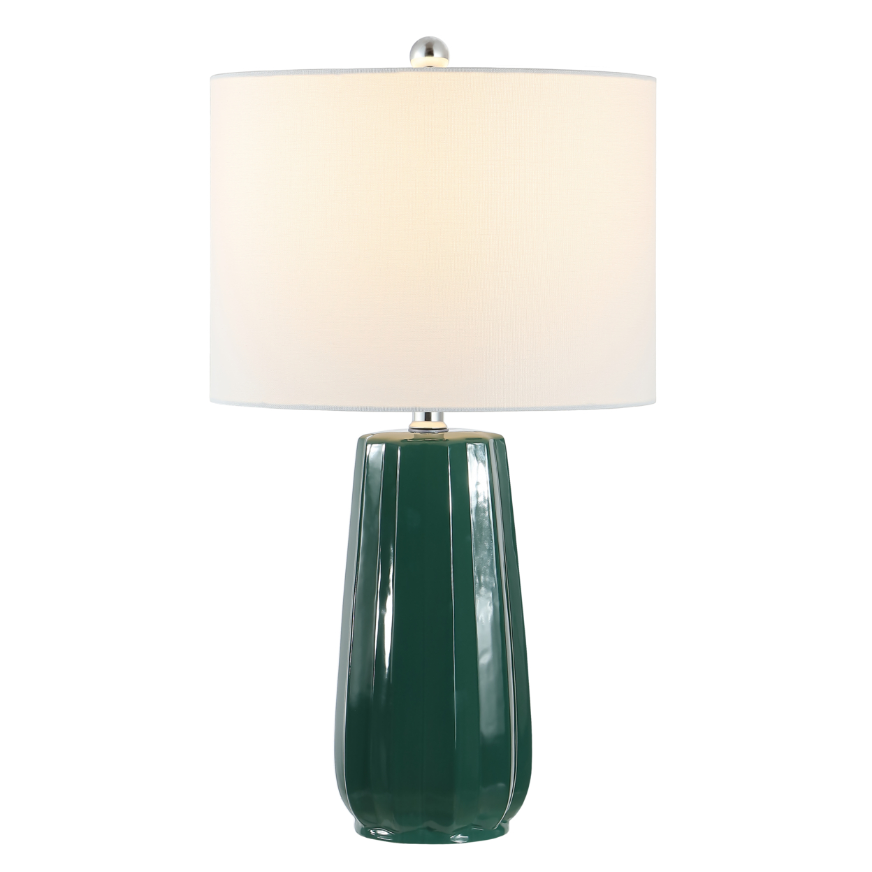 SAFAVIEH Yani 24.5 Table Lamp , Dark Green ,