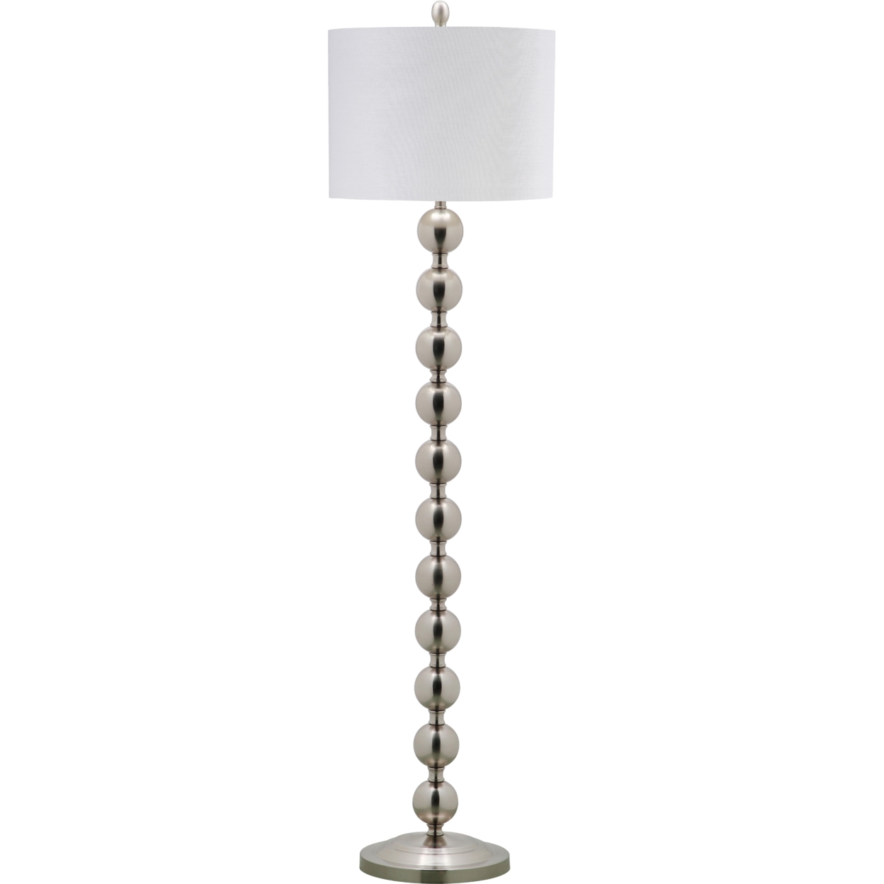 SAFAVIEH Reflections Stacked Ball Floor , Silver ,