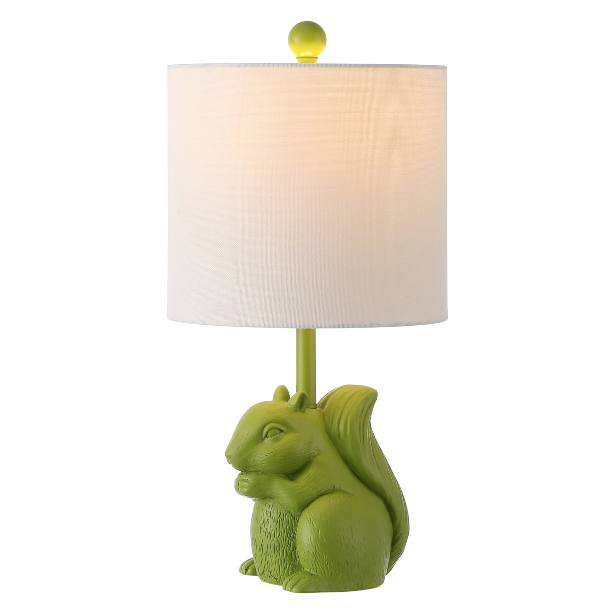 SAFAVIEH Sunny Squirrel Lamp , Green ,