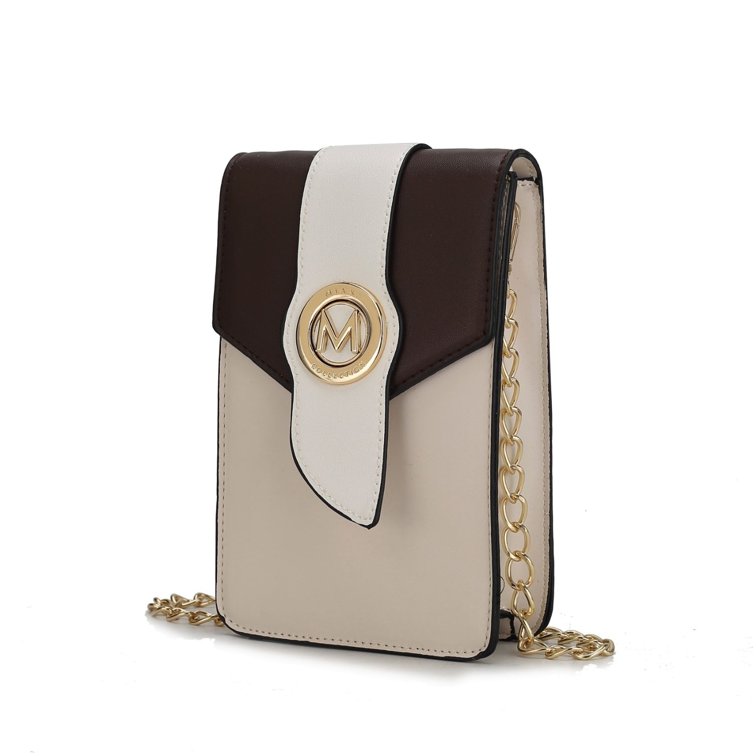 MKF Collection Dixie Phone Crossbody Bag By Mia K - Brown