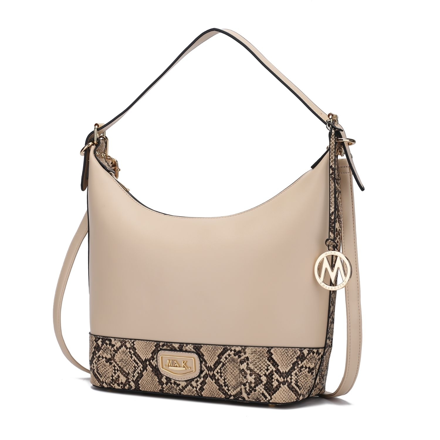 MKF Collection Diana Shoulder Handbag By Mia K. - Beige