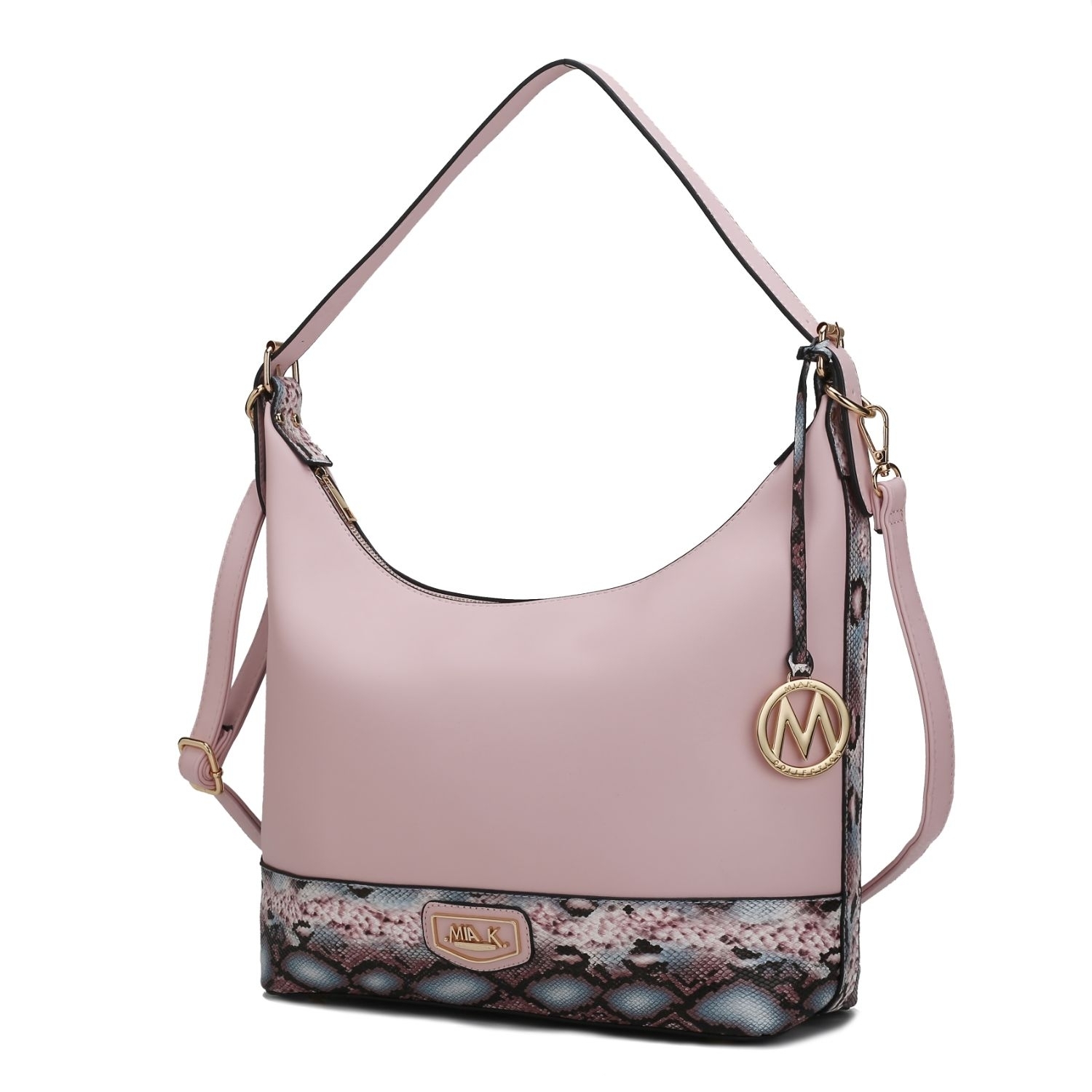 MKF Collection Diana Shoulder Handbag By Mia K. - Light Pink
