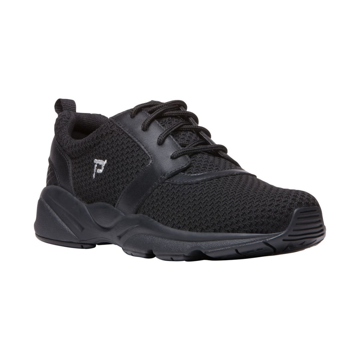 Propet Women's Stability X Walking Shoe Black - WAA032MBLK BLACK - BLACK, 6.5 Wide