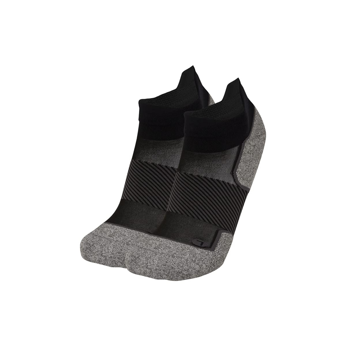 OS1st AC4 Blister Protection Double-tab Active Comfort Socks - BLACK, Large