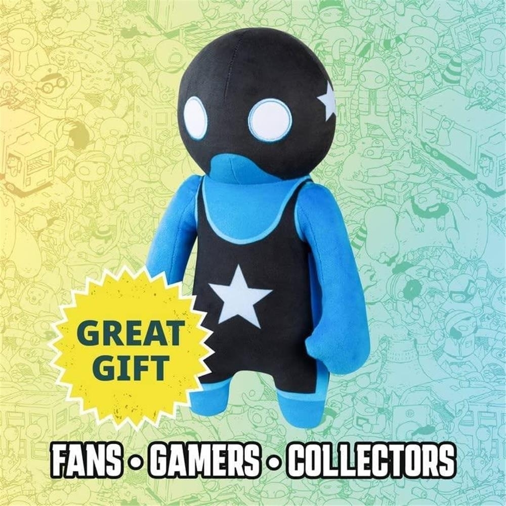 Gang Beasts Blue Wrestler Plush 12 Video Game Character Doll Figure PMI International