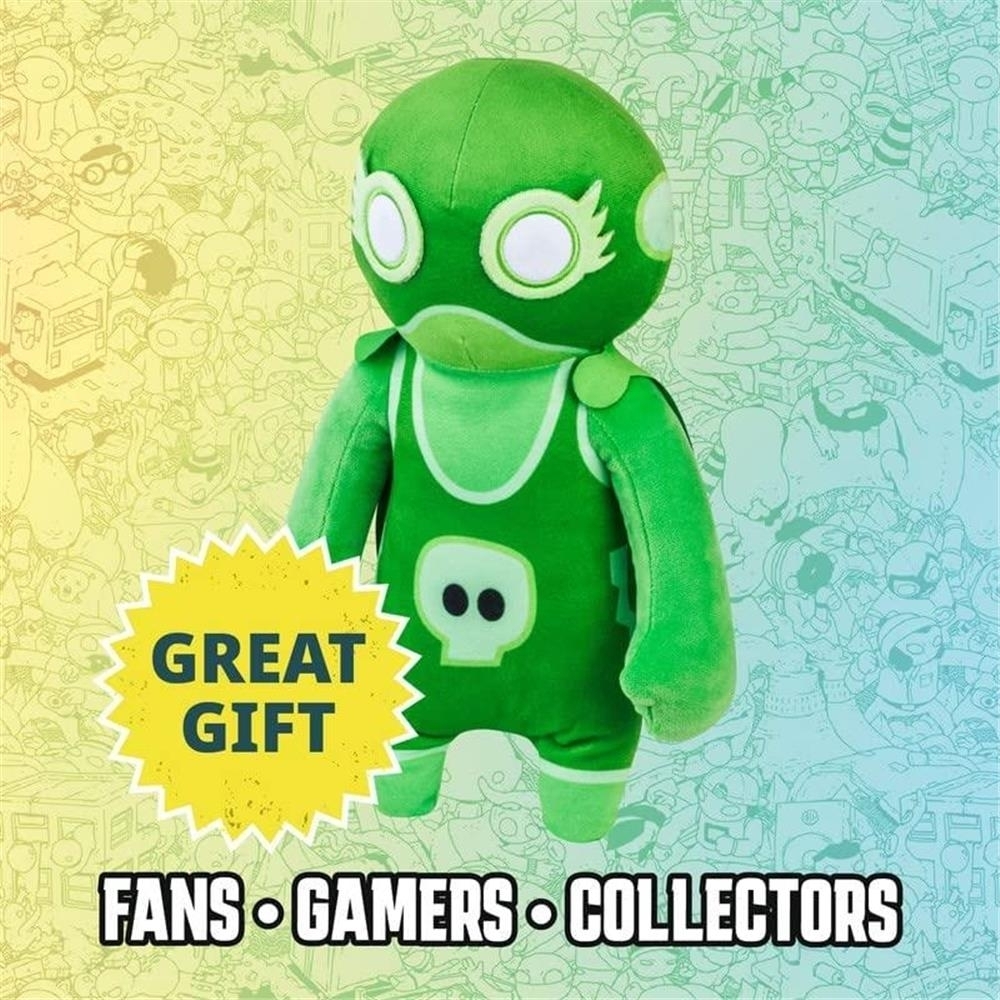 Gang Beasts Green Wrestler Plush 12 Video Game Character Doll Figure PMI International