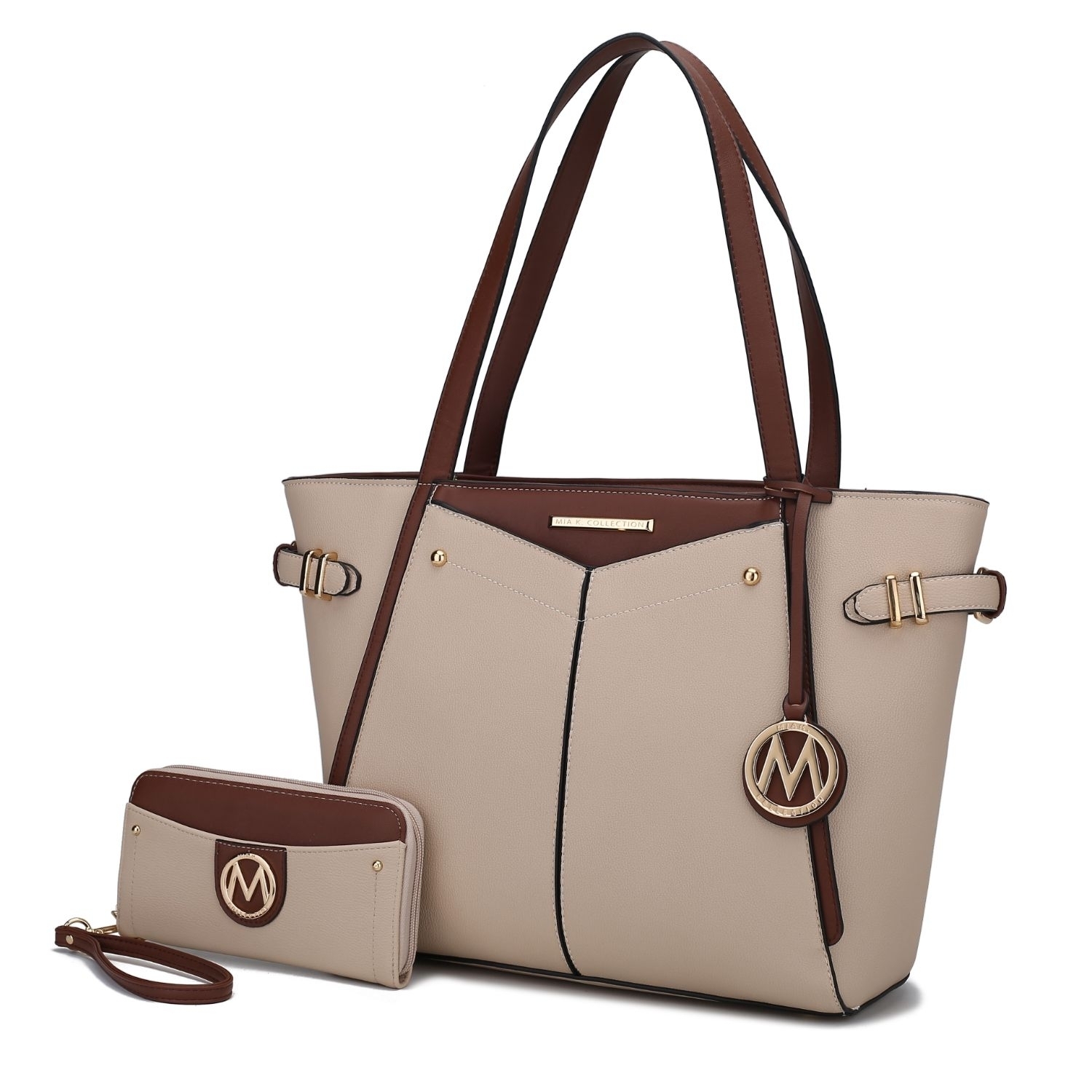 MKF Collection Morgan Tote Handbag By Mia K. - Blush Mauve