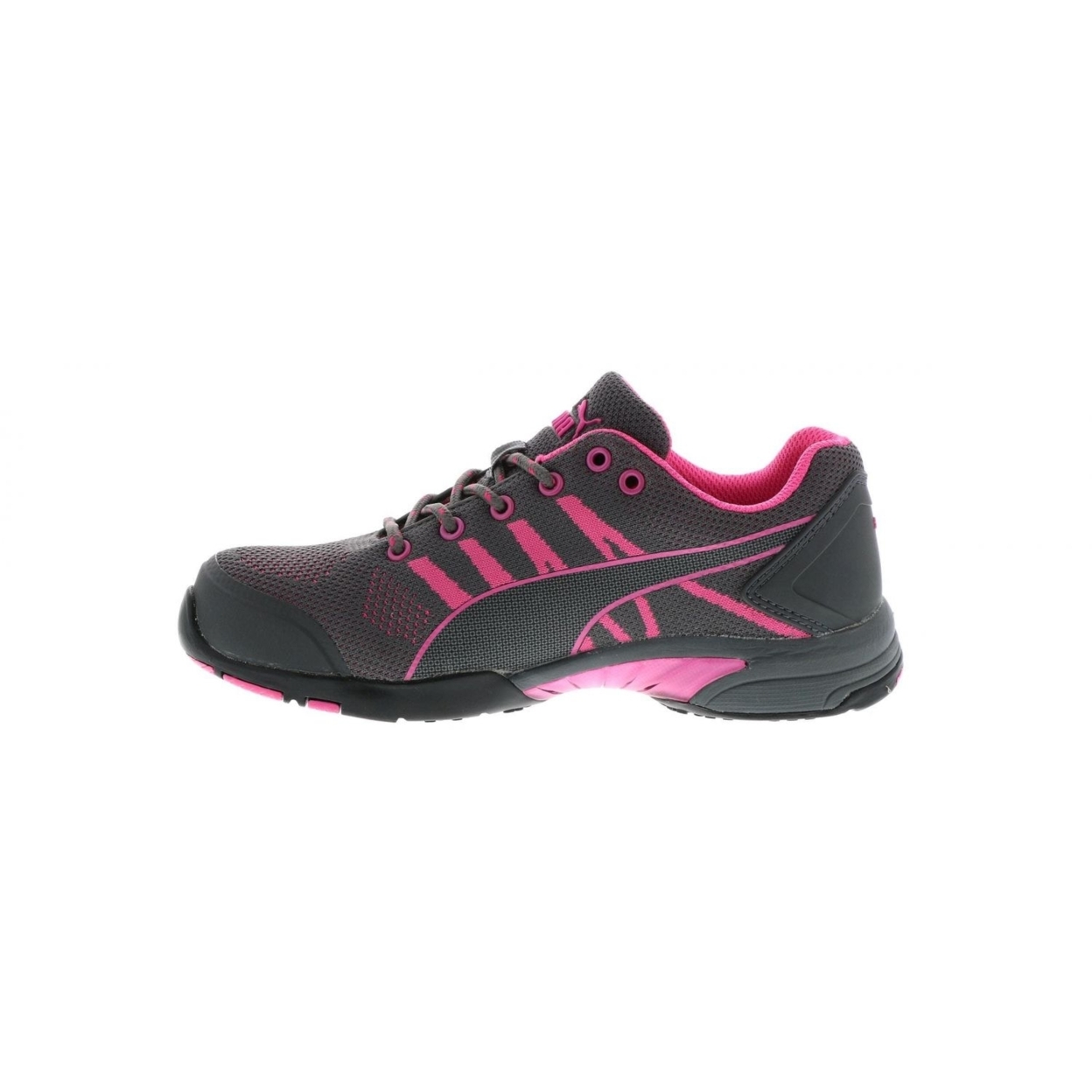 PUMA Safety Women's Celerity Knit Low Steel Toe ESD Work Shoe Pink - 642915 ONE SIZE PINK - PINK, 7.5