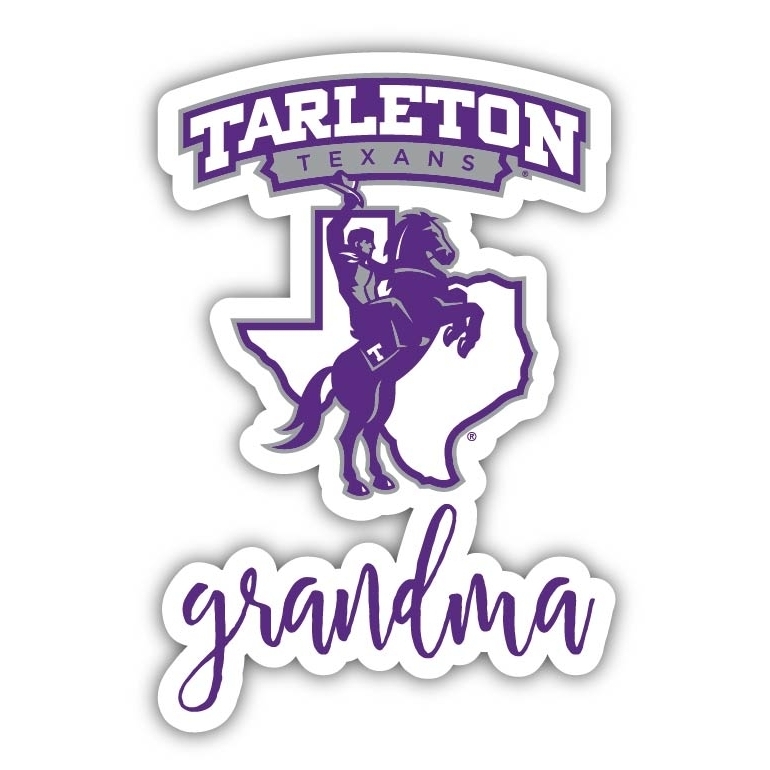 Tarleton State University 4 Inch Proud Grand Mom Die Cut Decal