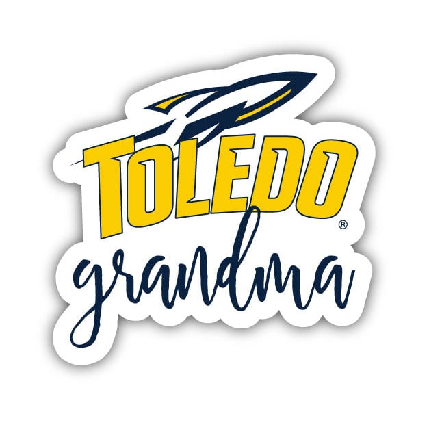 Toledo Rockets 4 Inch Proud Grand Mom Die Cut Decal